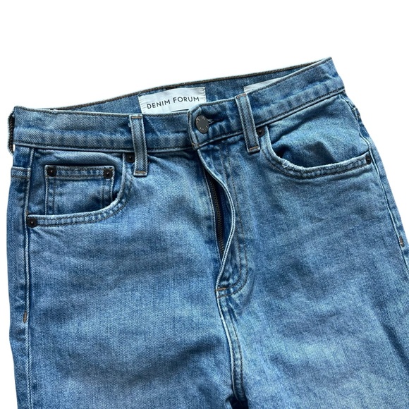 Aritzia Denim Forum The Bailey High Rise Boot 32L Size 25 - Picture 10 of 16